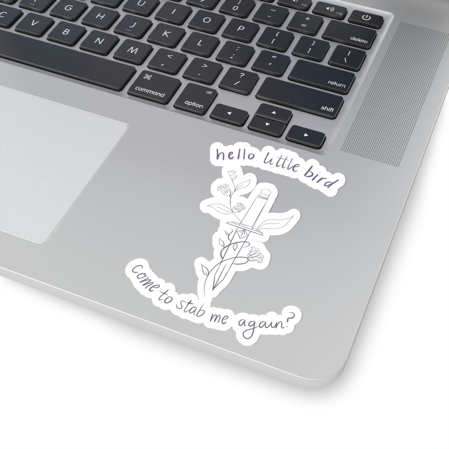Hello, Little Bird Kiss-Cut Sticker