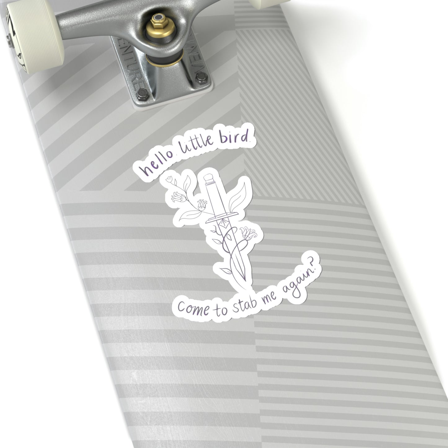 Hello, Little Bird Kiss-Cut Sticker