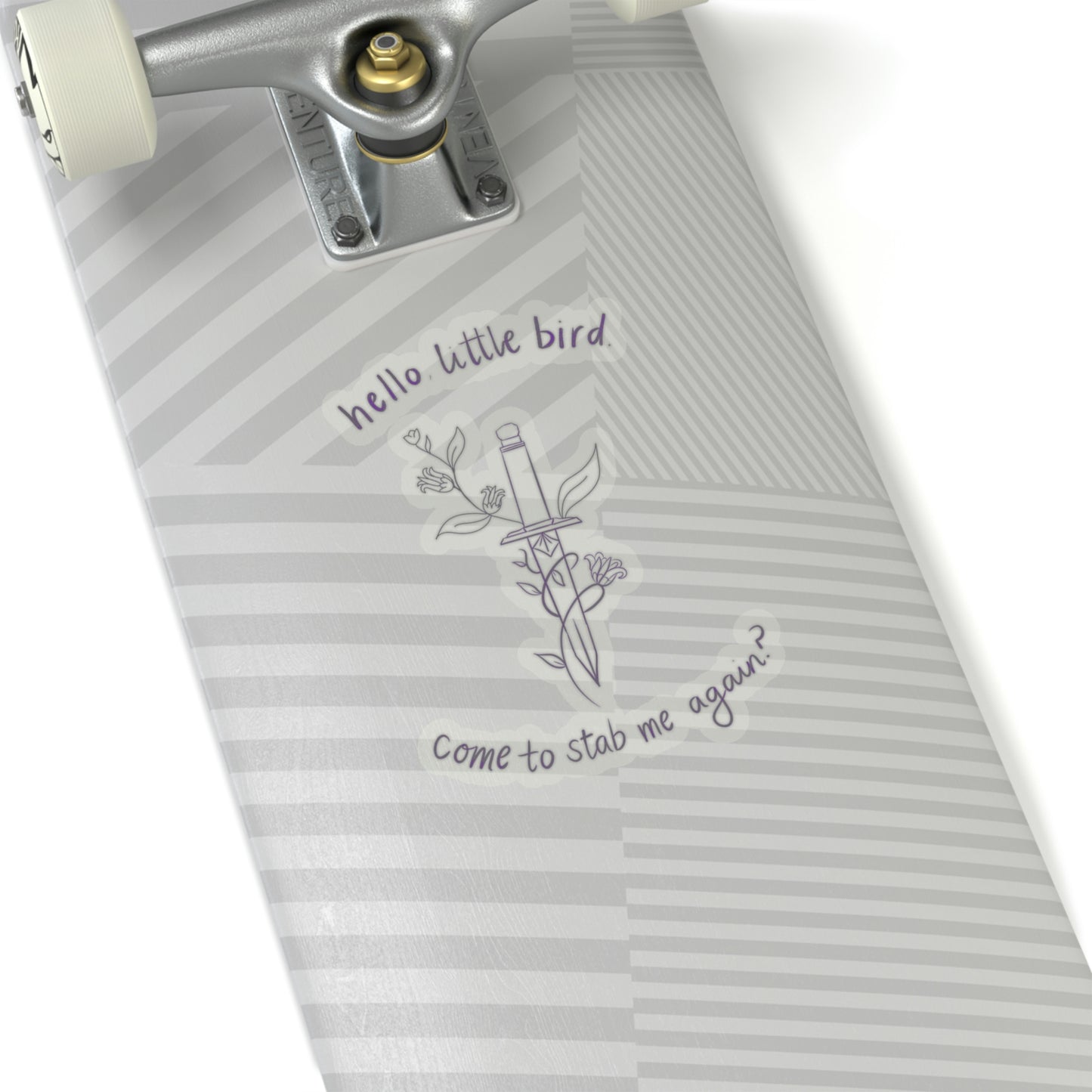 Hello, Little Bird Kiss-Cut Sticker
