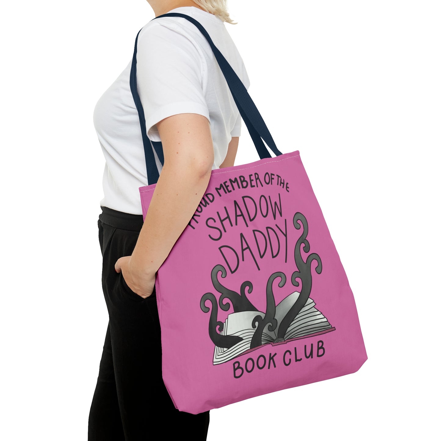 Shadow Daddy Book Club Tote in Pink