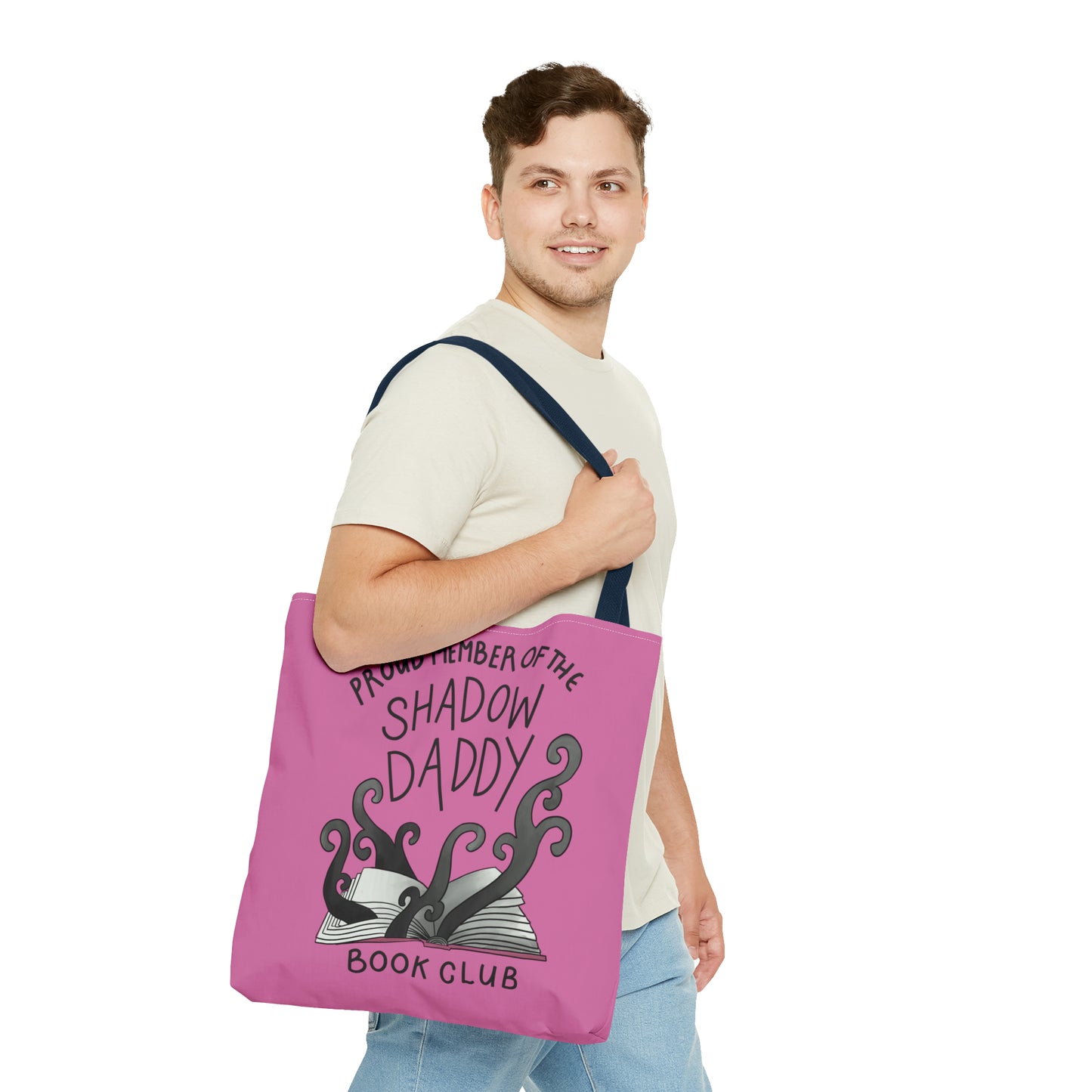 Shadow Daddy Book Club Tote in Pink