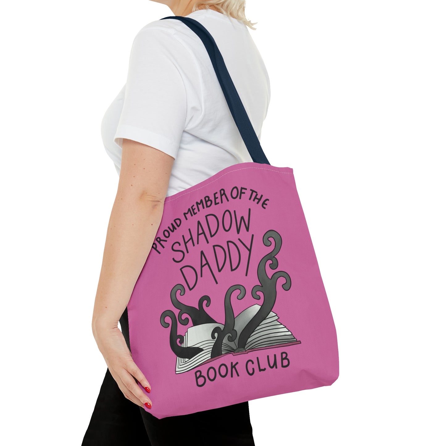 Shadow Daddy Book Club Tote in Pink