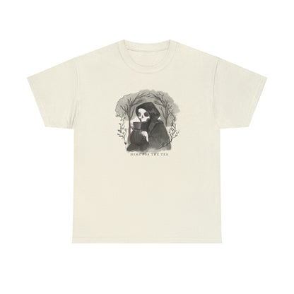 Here For The Tea Unisex Heavy Cotton Tee