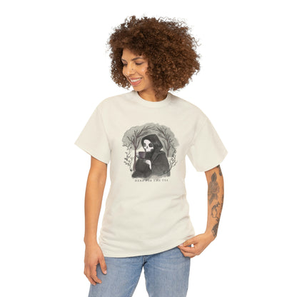 Here For The Tea Unisex Heavy Cotton Tee