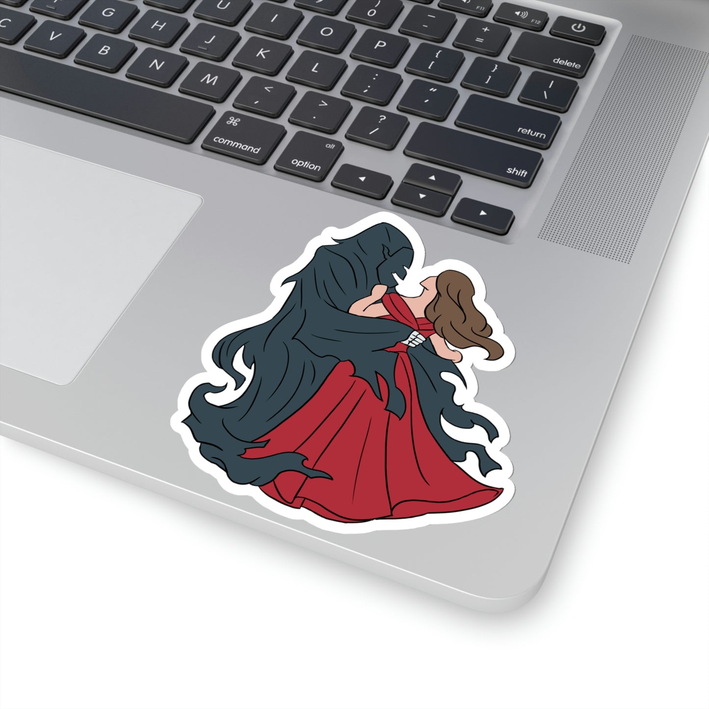 Dancing With Death Kiss-Cut Sticker