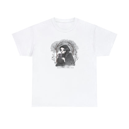 Here For The Tea Unisex Heavy Cotton Tee