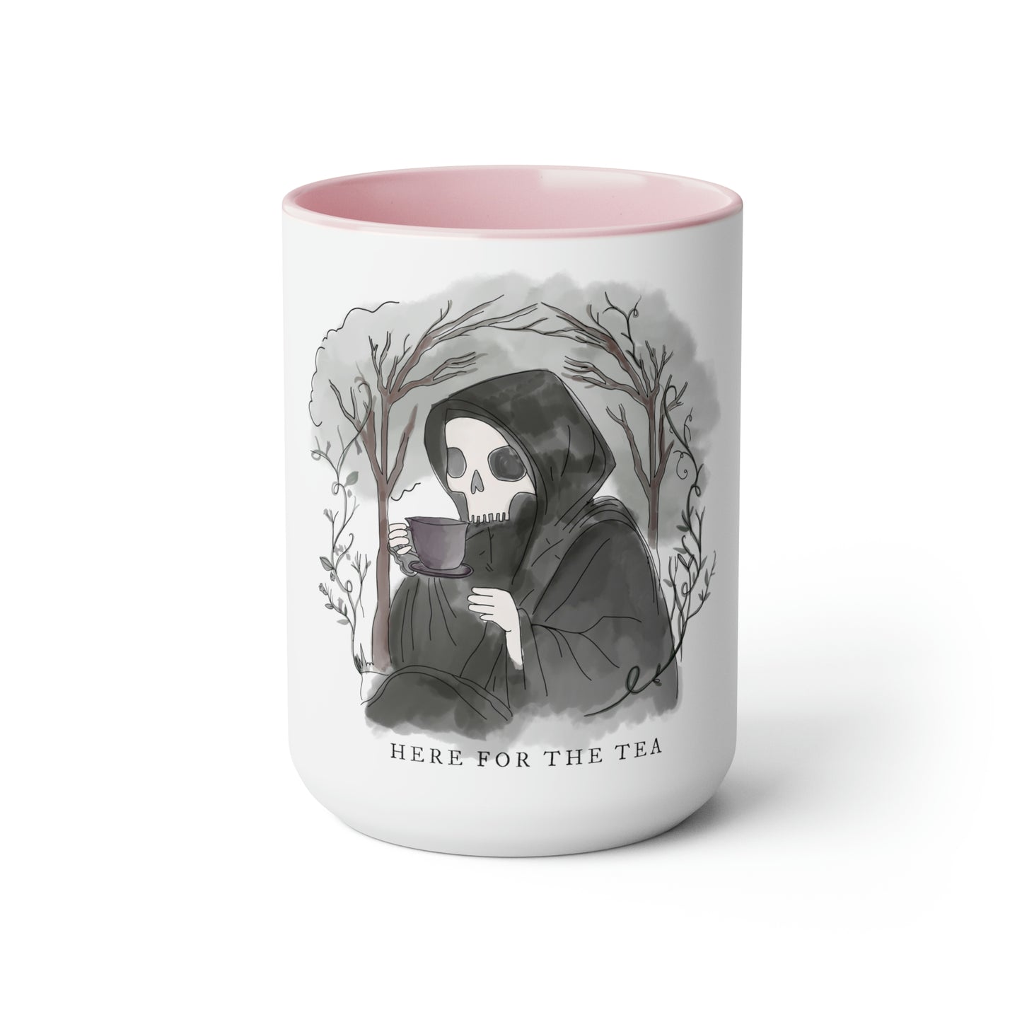 Here For the Tea Two-Tone Mug, 15oz