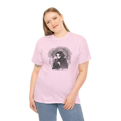 Here For The Tea Unisex Heavy Cotton Tee